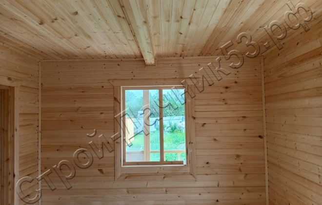 4 Каркасно-щитовой дом Д-124, 6х6м, 63 М², Владимирская область, Кольчугинский район Снт “Орджоникидзе” (7)